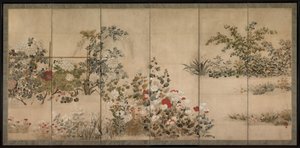 Flores de las cuatro estaciones, mediados del siglo XVII