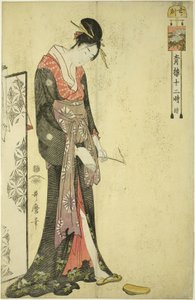 Hora del Buey [2am] de Kitagawa Utamaro