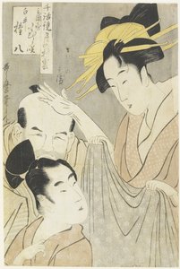 Komurasaki de la Casa Muuraya, Shirai Gonpachi y Jihe_ Venenoso, 1798-1800