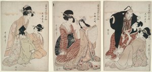 Ten piedad de los poetas inmortales de Kitagawa Utamaro