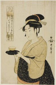 Naniwaya Okita de Kitagawa Utamaro
