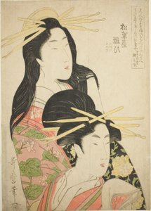 La cortesana Yosooi del Matsubaya