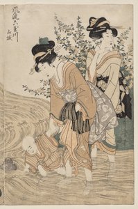 Provincia de Yamashiro de la serie Seis Ríos de Joya a la Moda de Kitagawa Utamaro