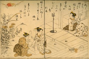 El Kinuta, 1775, 1924 de Kitao Shigemasa