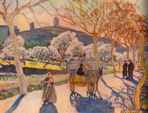 Luz del sol y flor de almendro, Ibiza, 1936
