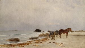 Conduciendo algas marinas (pintura)
