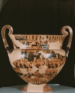 El Vaso François, hecho por Ergotimos c.570 a.C.