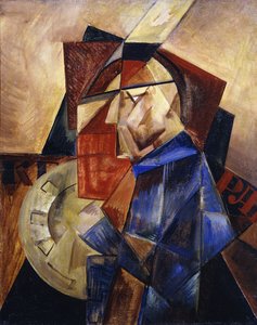 Personaje cubo-futurista