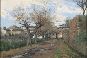 Una Calle en Frejus, 1878 de Knut Axel Lindman