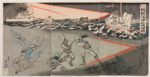 Edición adicional del 20 de septiembre: La gran batalla naval frente al río Yalu de Kobayashi Toshimitsu