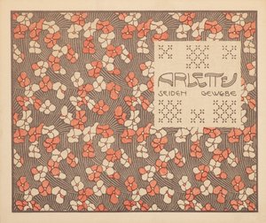 Tela de seda Arlette, 1901