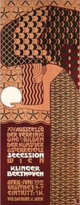 Póster para la Exposición de la Secesión de Viena, 1902