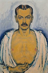 Autorretrato, c. 1915 de Koloman Moser