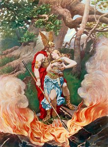 Valquiria, Acto III escena ii de Konrad Dielitz