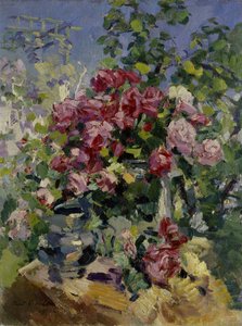 Rosas, 1917 de Konstantin Alekseevich Korovin