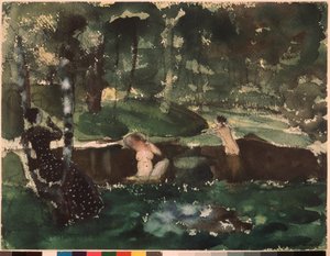 Bañistas de Konstantin Andreevic Somov