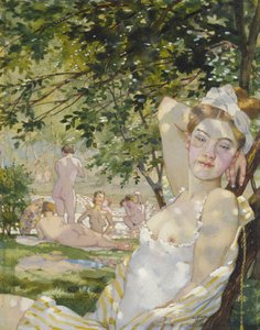 Bañistas al sol, 1930
