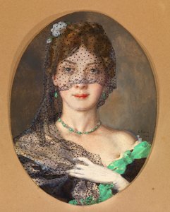 La dama con el velo Manon Lescaut de Konstantin Andreevic Somov