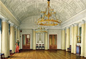 El Salón Moro, el Palacio de Invierno de Konstantin Andreyevich Ukhtomsky