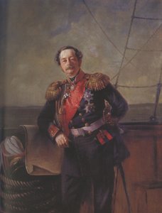 Retrato del Conde Nikolay Nikolayevich Muravyov-Amursky 1809-1881, 1863 de Konstantin Egorovich Makovsky