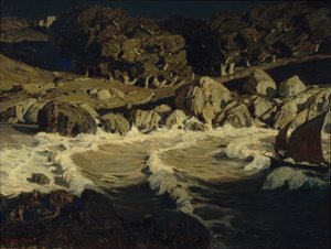 Noche en el mar, 1903