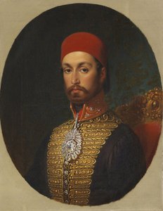 Retrato del Sultán Abdülmecid I de Konstantin Johann Franz Cretius