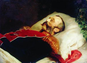Konstantin Makovsky Alejandro II en escena 1881
