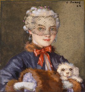 Dama con un perro, 1928