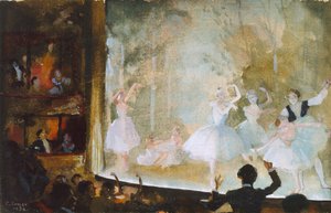 Ballet ruso, Campos Elíseos: Les Sylphides, 1932 de Konstantin Somov