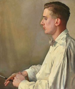 Ruso: "Retrato de B. Snezhkovsky" Retrato de B. Snezhkovsky