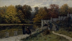 El Parque Lazienki de Konstantin Yakovlevich Kryzhitsky