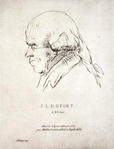 Jean-Louis Duport a los 80 años (1749-1819) de Korblin (after)