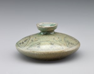 Botella de aceite, mediados del siglo XIII de Korean School