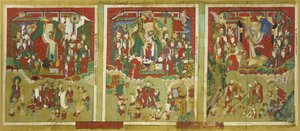 Tres de los diez reyes del infierno de Korean School