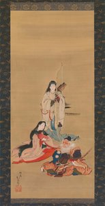 La legendaria Emperatriz Jingu, mediados del siglo XIX