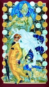 Figuras fantásticas de Golden Man de Kostyantin Malginov