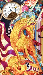 Collage patriótico con caballos de Kostyantin Malginov