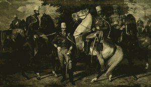Oficiales del Regimiento de Húsares Károlyi de 1849