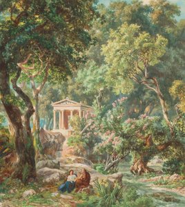 la reina del bosque de Károly Markó d. Ä.