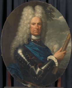 Retrato del contralmirante Arent van Buren de Krzyztof (1659-1729) Lubieniecki