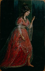 Diseño de vestuario para el Teatro de Siervos de Sheremetev, 1785