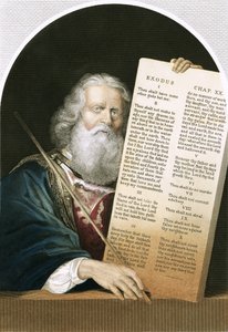 Moisés y los diez mandamientos de Kuhn
