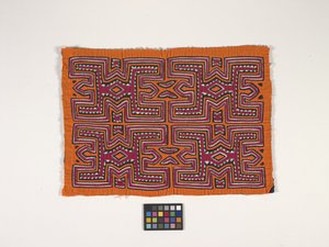 Panel camisero (Mola) (foto) de Kuna Indian Culture
