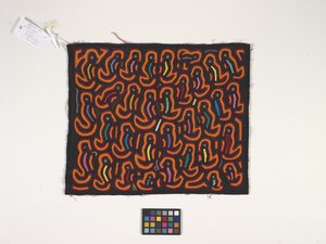 Panel camisero (Mola) (foto) de Kuna Indian Culture