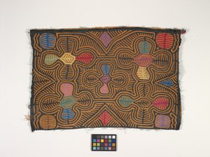 Panel camisero (Mola) (foto) de Kuna Indian Culture