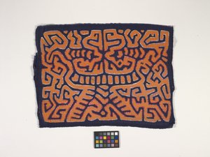 Panel camisero (Mola) (foto) de Kuna Indian Culture