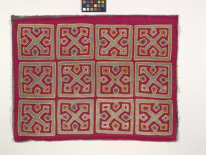 Panel camisero (Mola) (foto) de Kuna Indian Culture