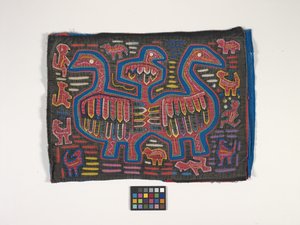 Panel camisero (Mola) (foto) de Kuna Indian Culture