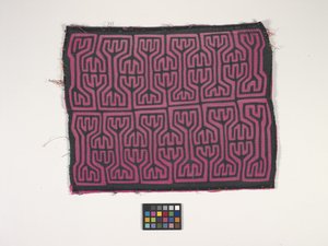 Panel camisero (Mola) (foto) de Kuna Indian Culture