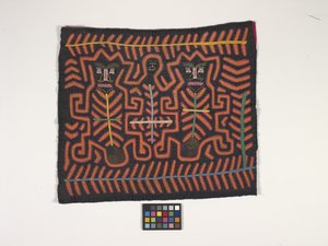 Panel camisero (Mola) (foto) de Kuna Indian Culture